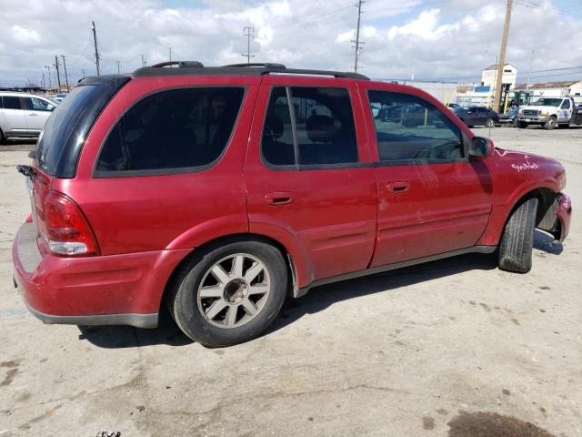 5GAET13P042385874 - 2004 BUICK RAINIER CXL RED photo 3