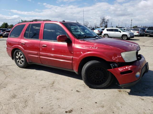 5GAET13P042385874 - 2004 BUICK RAINIER CXL RED photo 4