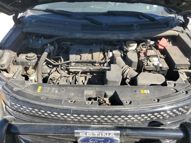 1FM5K8AR1EGA91916 - 2014 FORD EXPLORER POLICE INTERCEPTOR TWO TONE photo 12