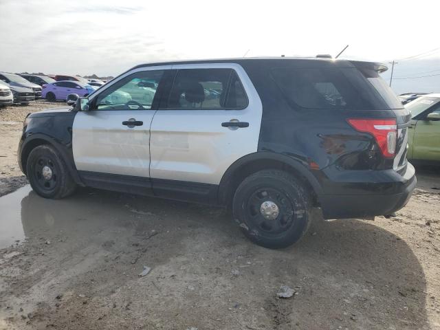 1FM5K8AR1EGA91916 - 2014 FORD EXPLORER POLICE INTERCEPTOR TWO TONE photo 2