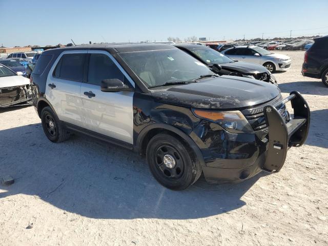 1FM5K8AR1EGA91916 - 2014 FORD EXPLORER POLICE INTERCEPTOR TWO TONE photo 4