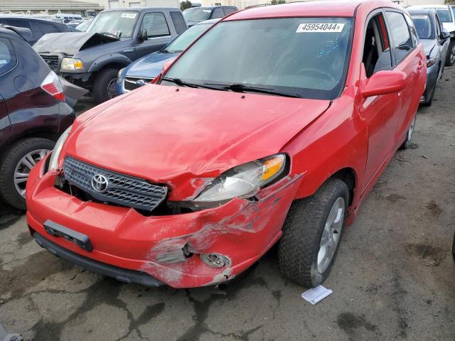 2T1KR32E96C566990 - 2006 TOYOTA COROLLA MA XR RED photo 1