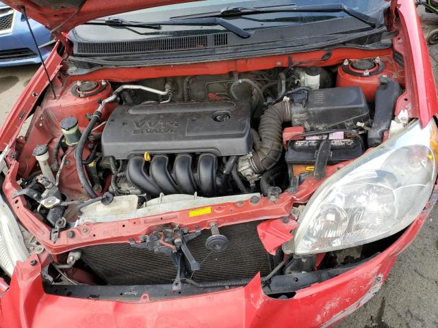 2T1KR32E96C566990 - 2006 TOYOTA COROLLA MA XR RED photo 11