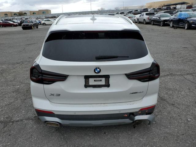 5UX53DP05N9N18150 - 2022 BMW X3 XDRIVE30I WHITE photo 6