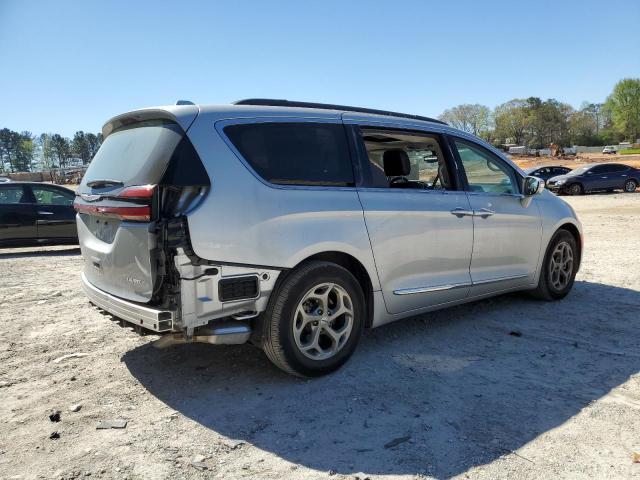 2C4RC1GG1NR185390 - 2022 CHRYSLER PACIFICA LIMITED SILVER photo 3