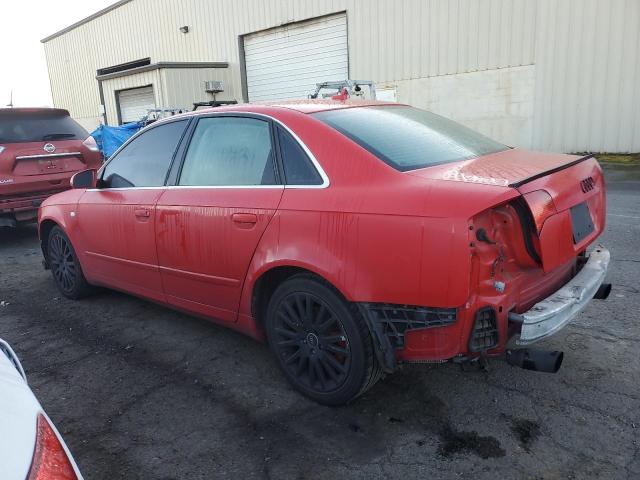 WAUAF78E87A050481 - 2007 AUDI A4 2 RED photo 2