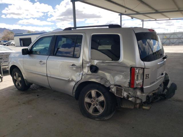 5FNYF48529B024369 - 2009 HONDA PILOT EXL SILVER photo 2