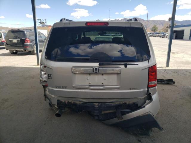 5FNYF48529B024369 - 2009 HONDA PILOT EXL SILVER photo 6