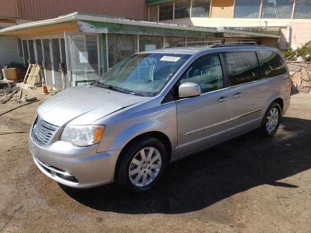 2C4RC1BG9ER272607 - 2014 CHRYSLER TOWN & COU TOURING ვერცხლისფერი ფოტო 1