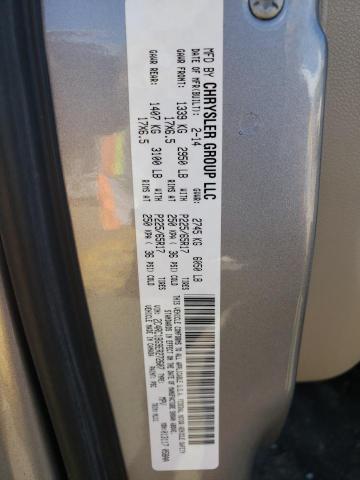 2C4RC1BG9ER272607 - 2014 CHRYSLER TOWN & COU TOURING ვერცხლისფერი ფოტო 13