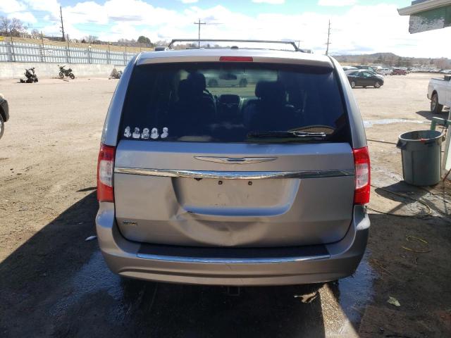 2C4RC1BG9ER272607 - 2014 CHRYSLER TOWN & COU TOURING ვერცხლისფერი ფოტო 6