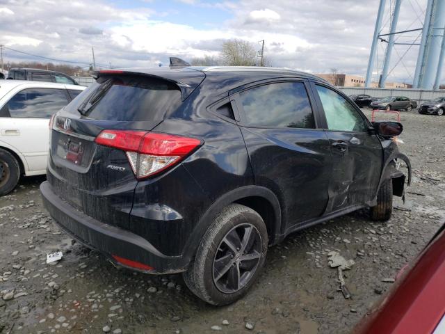 3CZRU6H59NM774759 - 2022 HONDA HR-V EX BLACK photo 3