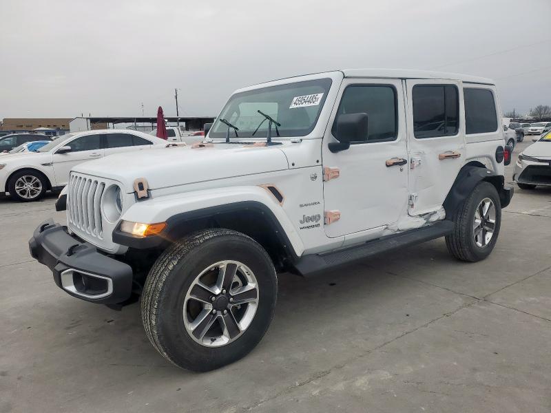 1C4HJXEG0NW240264 - 2022 JEEP WRANGLER U SAHARA WHITE photo 1