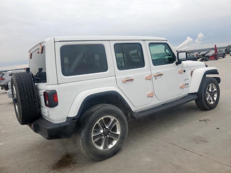 1C4HJXEG0NW240264 - 2022 JEEP WRANGLER U SAHARA WHITE photo 3