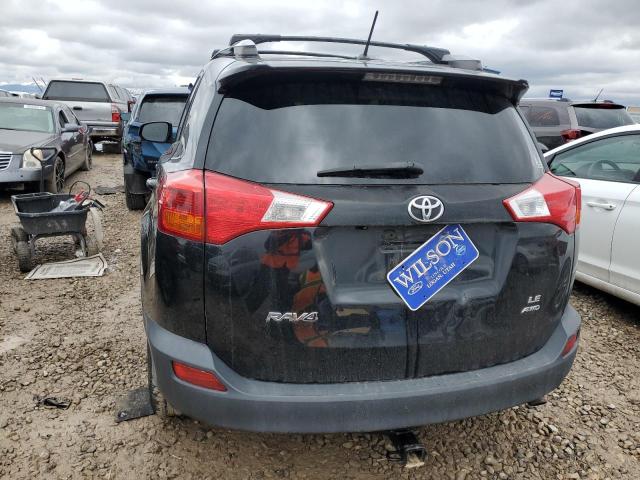 2T3BFREV3DW026013 - 2013 TOYOTA RAV4 LE BLACK photo 6