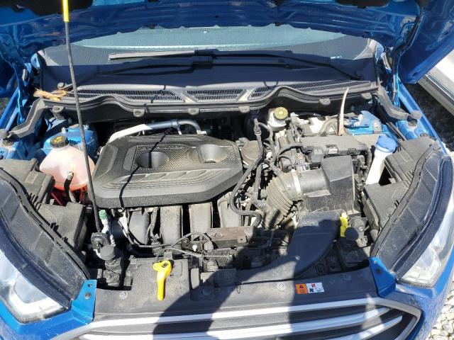 MAJ6S3GL7LC325856 - 2020 FORD ECOSPORT SE Կապույտ լուսանկար 11