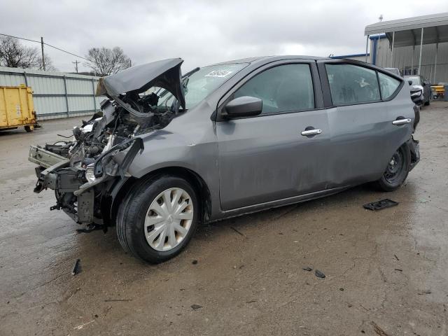 3N1CN7AP5HL897515 - 2017 NISSAN VERSA S GRAY photo 1