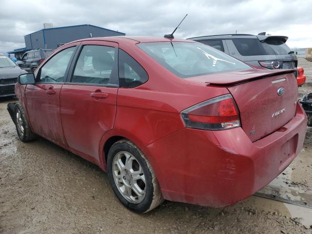 1FAHP3GN2AW232539 - 2010 FORD FOCUS SES RED photo 2