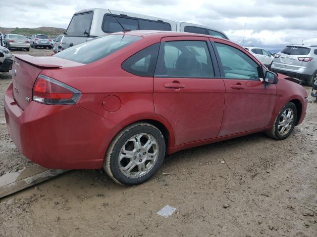 1FAHP3GN2AW232539 - 2010 FORD FOCUS SES RED photo 3