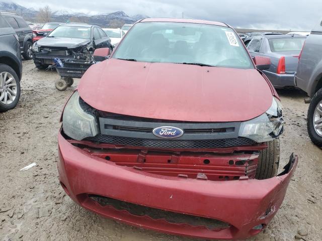 1FAHP3GN2AW232539 - 2010 FORD FOCUS SES RED photo 5