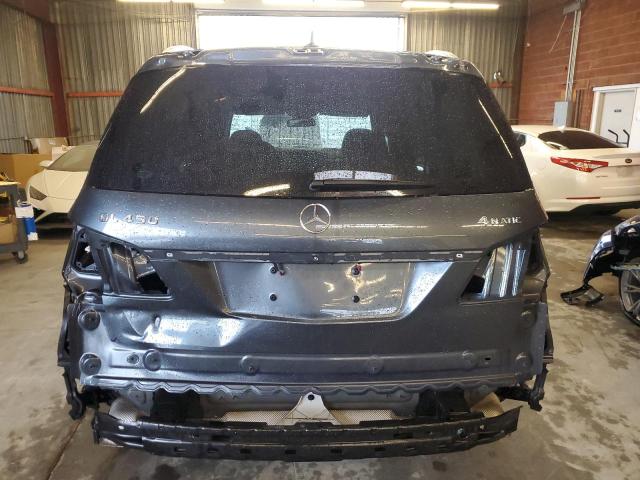 4JGDF6EE2FA449315 - 2015 MERCEDES-BENZ GL 450 4MATIC CHARCOAL photo 6