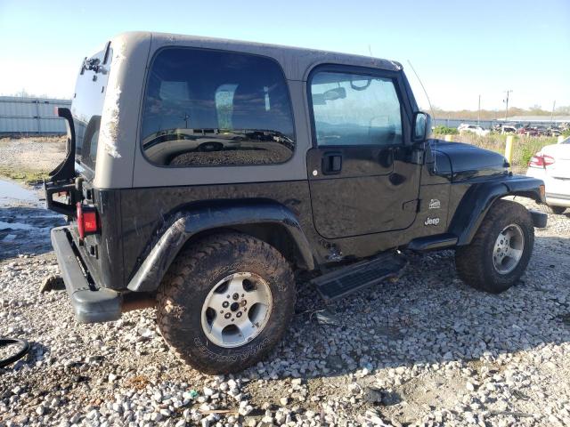 1J4FA59S14P701484 - 2004 JEEP WRANGLER / SAHARA BLACK photo 3