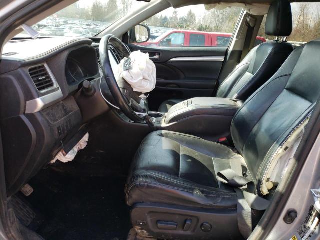 5TDJKRFH2GS506226 - 2016 TOYOTA HIGHLANDER XLE GRAY photo 7