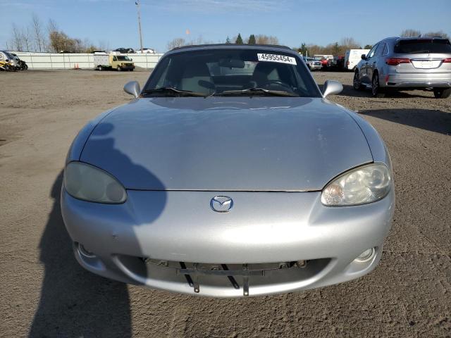 JM1NB353130300753 - 2003 MAZDA MX-5 MIATA BASE SILVER photo 5