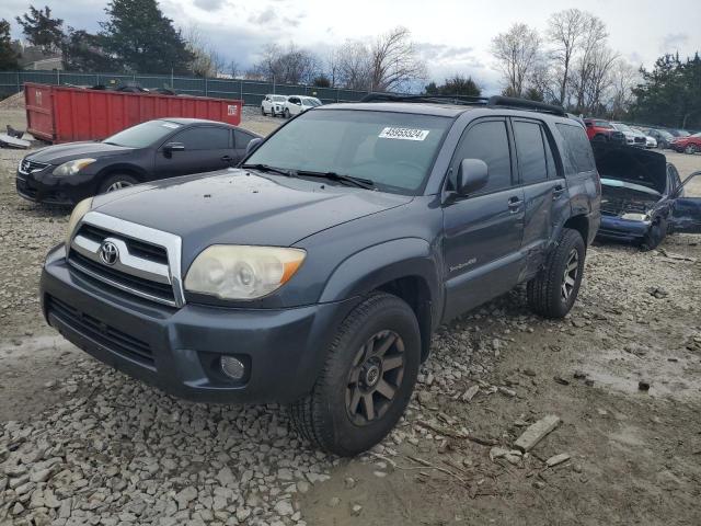 JTEBT14R268032338 - 2006 TOYOTA 4 RUNNER SR5 GRAY photo 1