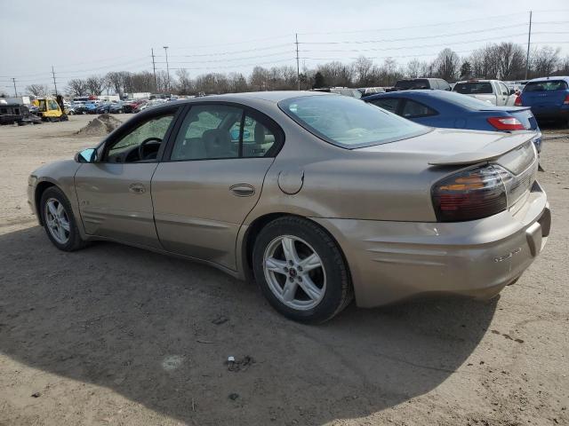 1G2HY54K224216002 - 2002 PONTIAC BONNEVILLE SLE TAN photo 2