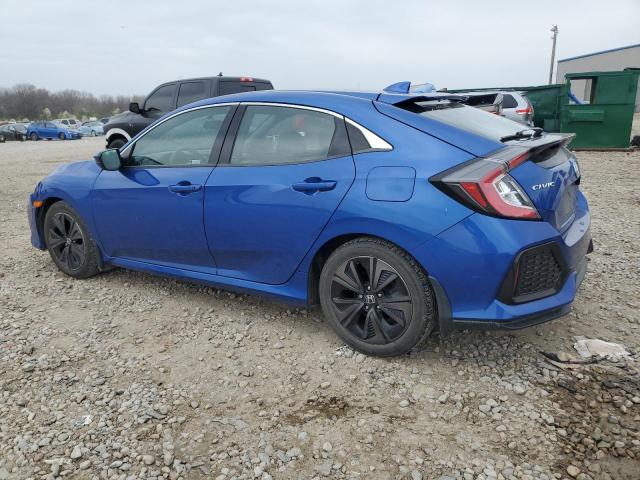 SHHFK7H50JU230684 - 2018 HONDA CIVIC EX BLUE photo 2