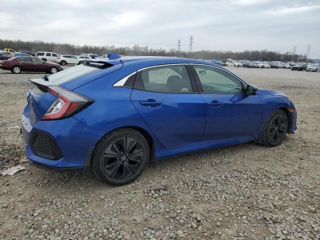 SHHFK7H50JU230684 - 2018 HONDA CIVIC EX BLUE photo 3