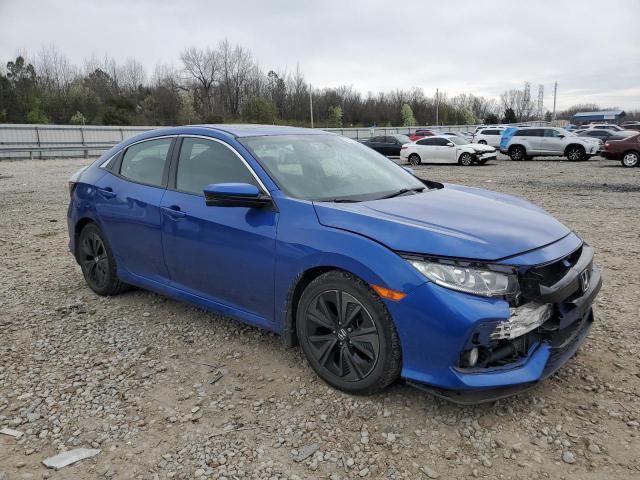 SHHFK7H50JU230684 - 2018 HONDA CIVIC EX BLUE photo 4