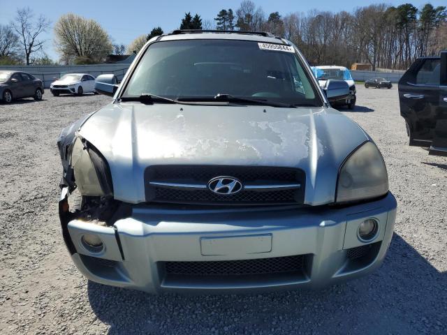 KM8JN72D58U859762 - 2008 HYUNDAI TUCSON SE BLUE photo 5