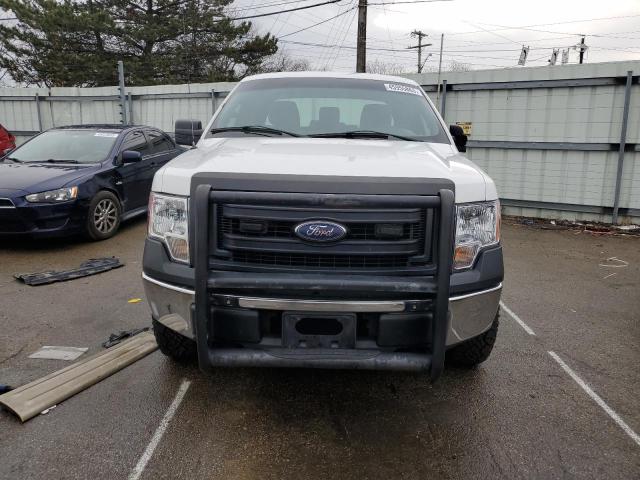 1FTEX1EM0DFB37252 - 2013 FORD F150 SUPER CAB WHITE photo 5