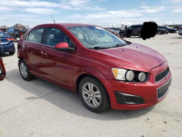 1G1JE5SHXC4231693 - 2012 CHEVROLET SONIC LTZ RED photo 4