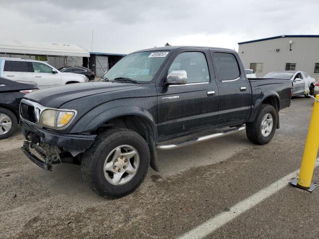 5TEGN92N21Z761806 - 2001 TOYOTA TACOMA DOUBLE CAB PRERUNNER BLACK photo 1