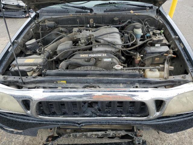5TEGN92N21Z761806 - 2001 TOYOTA TACOMA DOUBLE CAB PRERUNNER BLACK photo 11