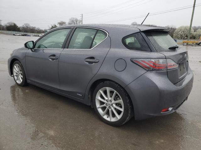 JTHKD5BH8C2101260 - 2012 LEXUS CT 200 GRAY photo 2