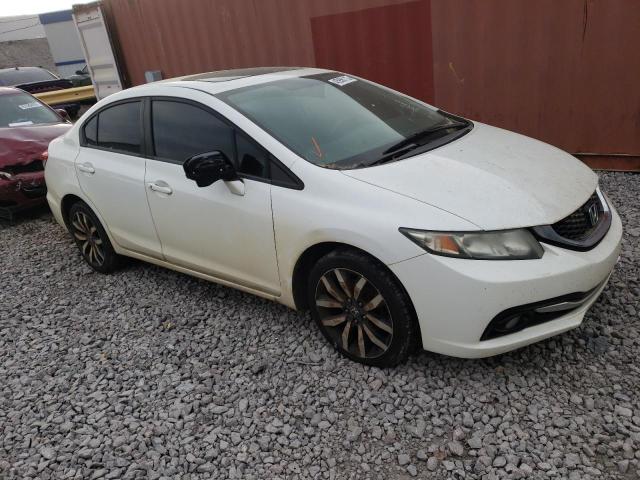 19XFB2F91EE082924 - 2014 HONDA CIVIC EXL WHITE photo 4