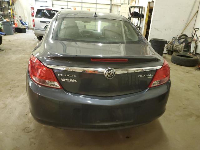 2G4GS5EC5B9181299 - 2011 BUICK REGAL CXL GRAY photo 6