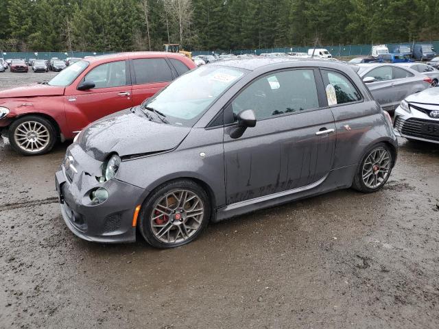 3C3CFFFH8FT638833 - 2015 FIAT 500 ABARTH GRAY photo 1