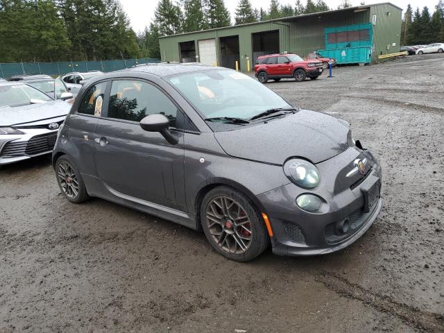 3C3CFFFH8FT638833 - 2015 FIAT 500 ABARTH GRAY photo 4