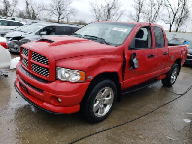 1D7HU18DX5J531797 - 2005 DODGE RAM 1500 ST RED photo 1