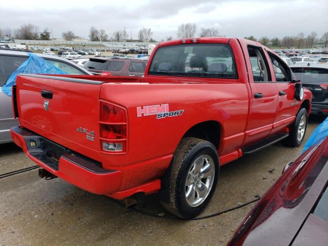 1D7HU18DX5J531797 - 2005 DODGE RAM 1500 ST RED photo 3