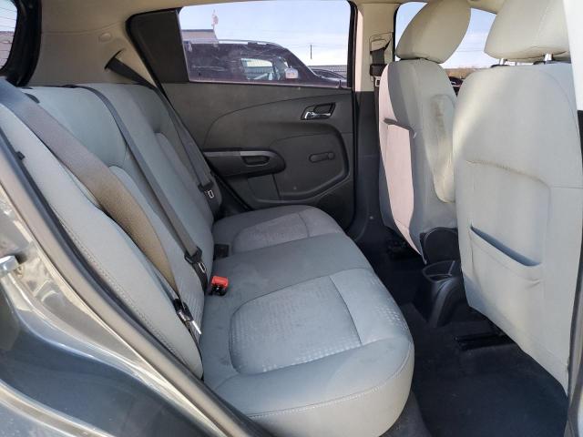 1G1JA6SHXC4171044 - 2012 CHEVROLET SONIC LS GRAY photo 11