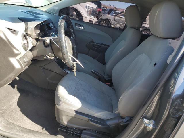 1G1JA6SHXC4171044 - 2012 CHEVROLET SONIC LS GRAY photo 7