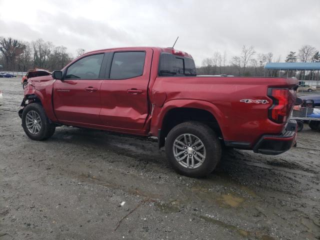 1GCPTCEK5P1217033 - 2023 CHEVROLET COLORADO LT MAROON photo 2