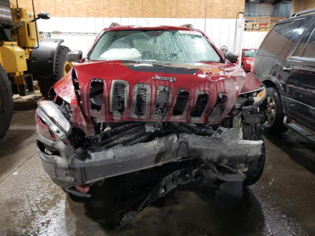 1C4PJMBS7EW212125 - 2014 JEEP CHEROKEE TRAILHAWK RED photo 5