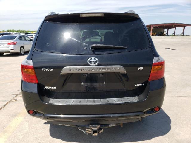 JTEES43A182100020 - 2008 TOYOTA HIGHLANDER SPORT BLACK photo 6